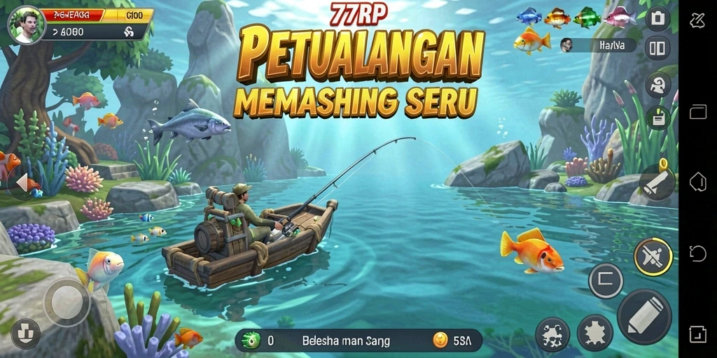 Tangkapan ikan yang menakjubkan dalam 77RP.