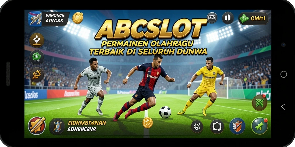 Tampilan gameplay yang menegangkan dalam ABCSLOT dengan berbagai olahraga.