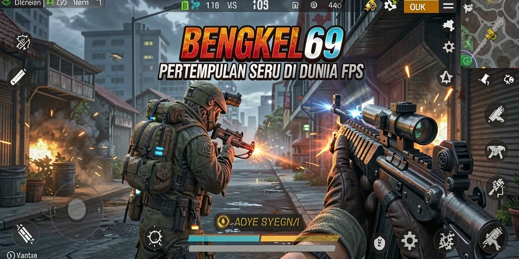 Gameplay seru dengan grafis menakjubkan di BENGKEL69.