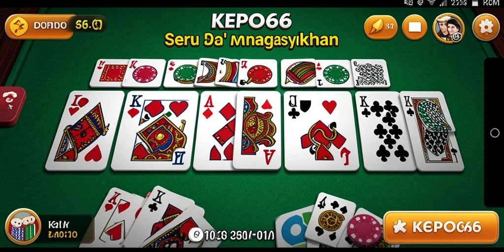 Tampilan gameplay KEPO66 yang mendebarkan dan seru.