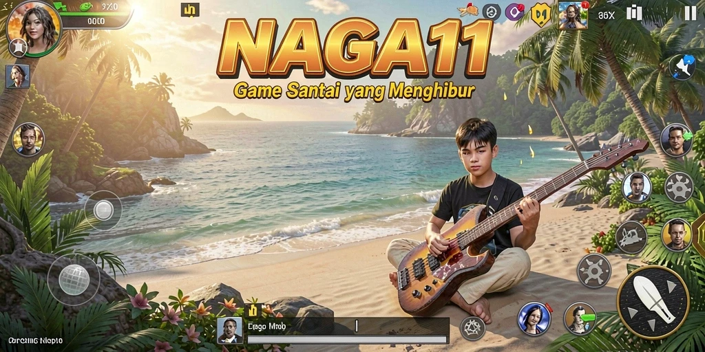 Tampilan menarik dari gameplay NAGA11 yang menghibur.