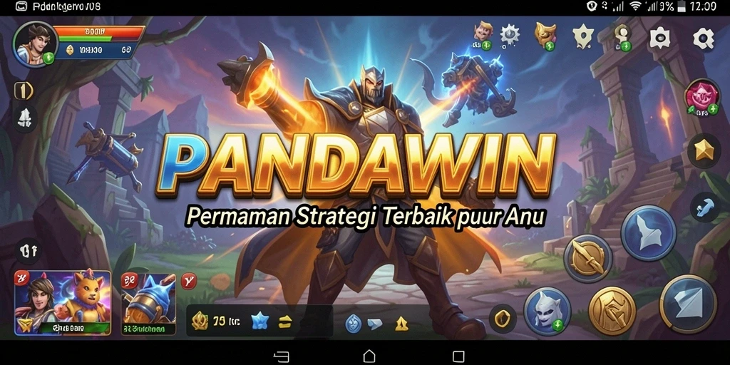 Gameplay mendalam yang menantang dalam PANDAWIN yang penuh strategi.
