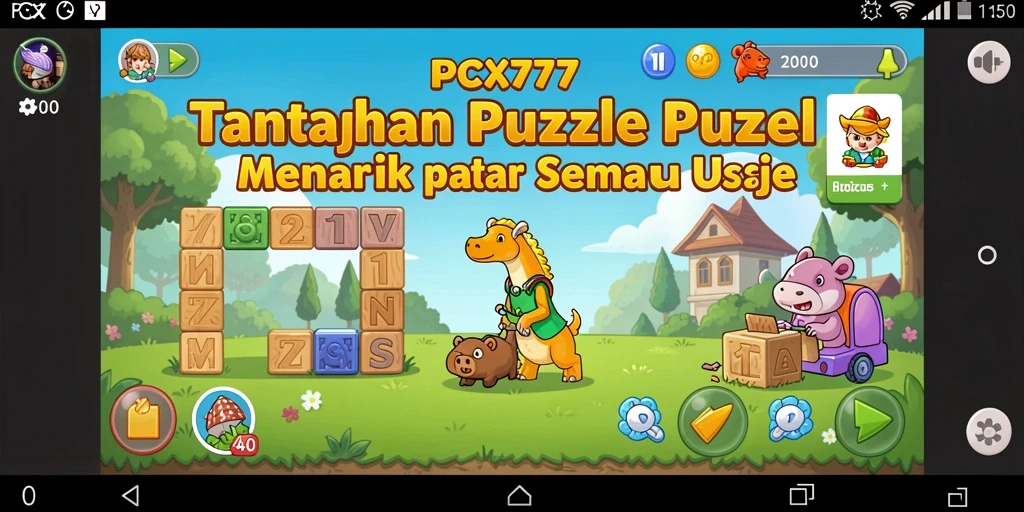 Tampilan gameplay PCX777 yang menarik dan menantang dalam kategori Puzzle.