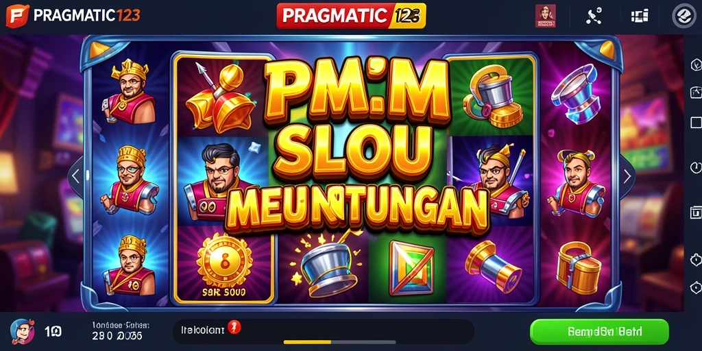 Tampilan menarik gameplay Slot PRAGMATIC123 yang seru.