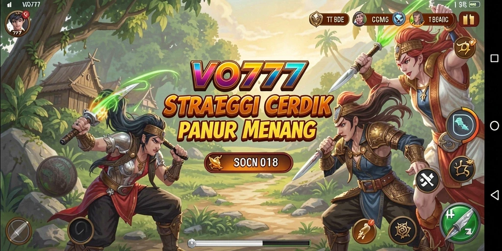 Tampilan gameplay VO777 yang menakjubkan menunjukkan aksi strategis yang mendebarkan.