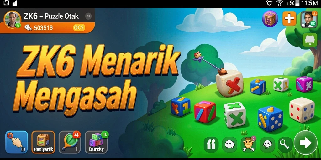 Gameplay ZK6 yang penuh teka-teki dan tantangan menarik.