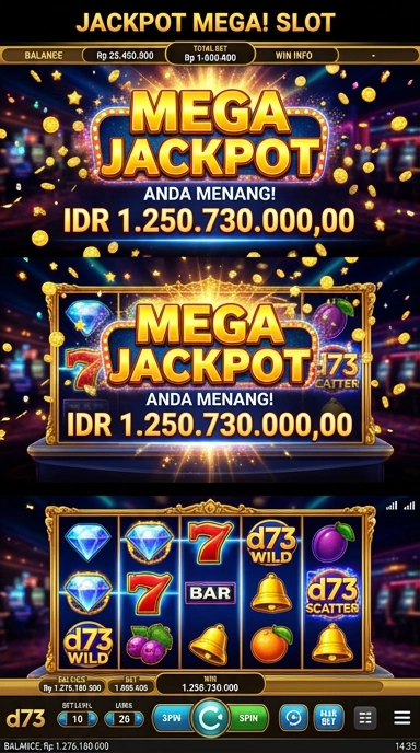 Proses unduh aplikasi di d73 yang mudah.